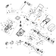 TUBE DE GUIDON ORIGINAL EMAK LR000013R | NewgardenParts.com