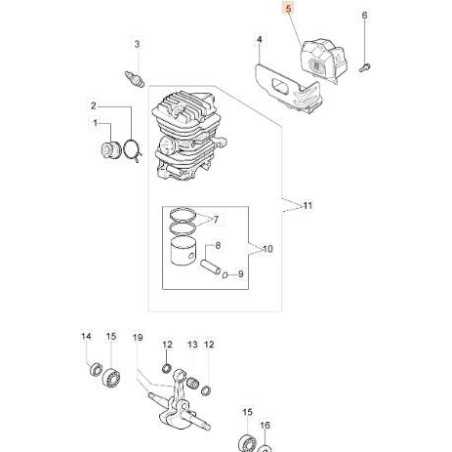 SILENCIEUX COMPLET ORIGINAL EMAK 50170189BR | NewgardenParts.com