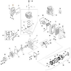 SILENCIADOR COMPLETO ORIGINAL EMAK 56520166BR | NewgardenParts.com