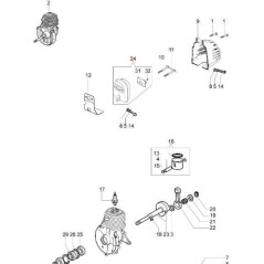 SILENCIADOR COMPLETO ORIGINAL EMAK 61032083 | NewgardenParts.com