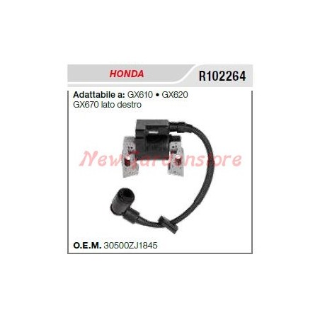 Bobina di accensione HONDA motozappa GX610 620 670 lato destro R102264 | NewgardenParts.com