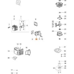 ORIGINAL EMAK SCHALLDÄMPFER 58040332R | NewgardenParts.com