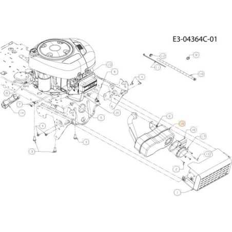 ORIGINAL EMAK C75110536A AUSPUFF | NewgardenParts.com