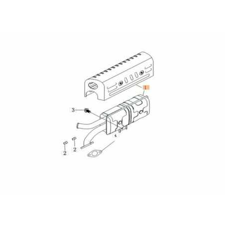 SILENCIEUX D'ORIGINE EMAK L66151875 | NewgardenParts.com