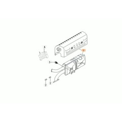 SILENCIADOR ORIGINAL EMAK L66152056 | NewgardenParts.com