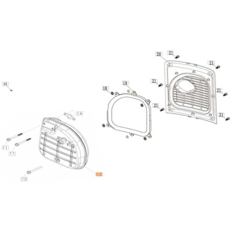 SILENCIADOR EMAK ORIGINAL L66152535