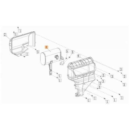 SILENCIEUX D'ORIGINE EMAK L66152702 | NewgardenParts.com