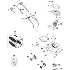 MOTOR ELÉCTRICO ORIGINAL EMAK 66050102R | NewgardenParts.com