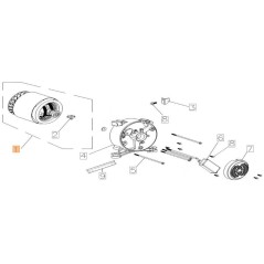 ORIGINAL ELECTRIC MOTOR EMAK L66152212 | NewgardenParts.com