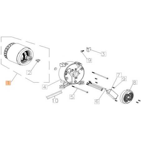 ORIGINAL ELECTRIC MOTOR EMAK L66152260 | NewgardenParts.com