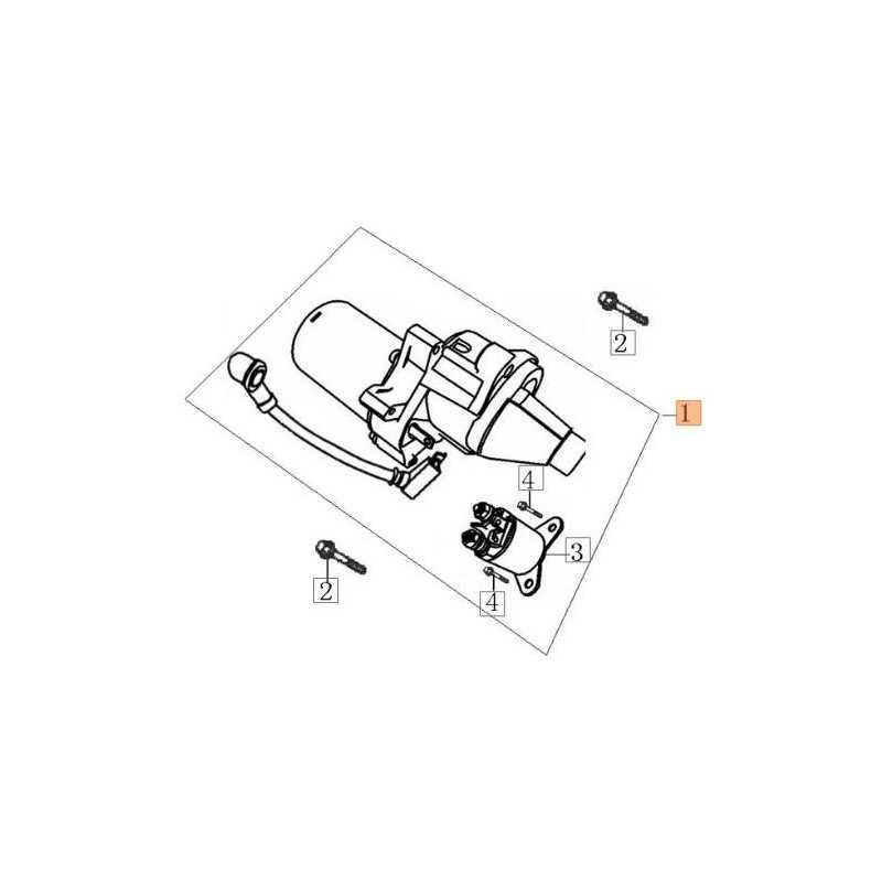 ORIGINAL STARTER MOTOR EMAK L66152397