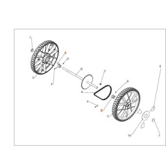 BUJE DE RUEDA ORIGINAL EMAK PB0302030014
