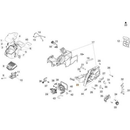 PASSACAVO ORIGINALE EMAK 50250133R | NewgardenParts.com