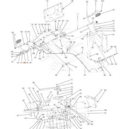 ORIGINAL BRAKE PEDAL EMAK SGS532980462383R | NewgardenParts.com