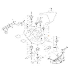 PIATTO DI TAGLIO 86 ORIGINALE EMAK TS000075R | NewgardenParts.com