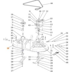 ORIGINAL CUTTING PLATE EMAK SGS532950472283 | NewgardenParts.com