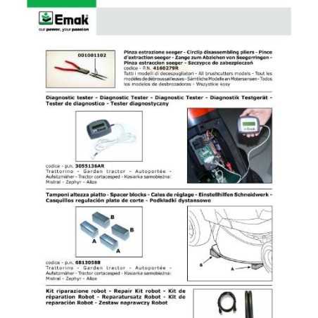 ABRAZADERA EMAK ORIGINAL 4160279R | NewgardenParts.com