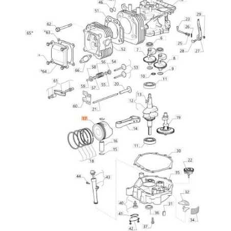 ORIGINAL PISTON EMAK G118551509E0 | NewgardenParts.com