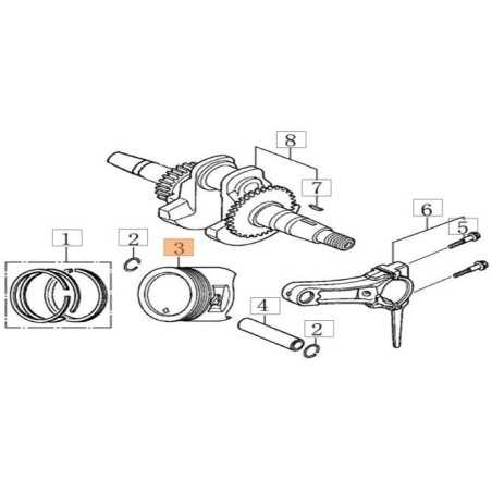 ORIGINAL PISTON EMAK L66152111 | NewgardenParts.com