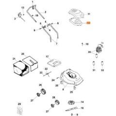 PROTECCIÓN ORIGINAL EMAK 66080007 | NewgardenParts.com