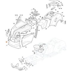 PROTEZIONE ORIGINALE EMAK G325207286E0 | NewgardenParts.com