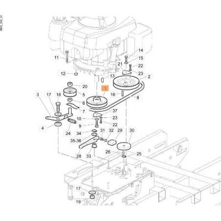 ORIGINAL MOTORRIEMENSCHEIBE EMAK F1430028AR | NewgardenParts.com
