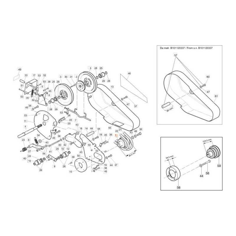 ORIGINAL MOTORRIEMENSCHEIBE EMAK F1440801