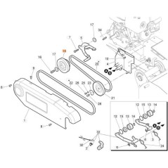 ORIGINAL MOTORRIEMENSCHEIBE EMAK F1520222R | NewgardenParts.com
