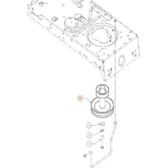 ORIGINAL PULLEY EMAK C75604310 | NewgardenParts.com