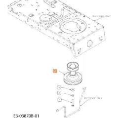 POULIE ORIGINALE EMAK C75604330A | NewgardenParts.com