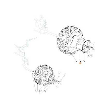REAR WHEEL COMPL. ORIGINAL EMAK G382680067E0 | NewgardenParts.com