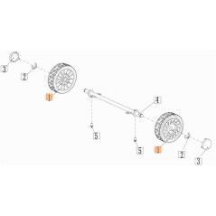 ORIGINAL EMAK WHEEL L66152718 | NewgardenParts.com
