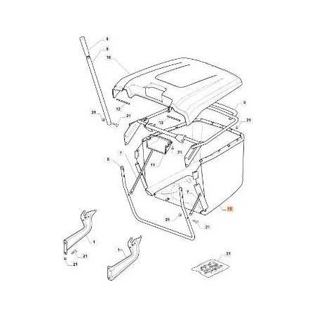 ORIGINAL EMAK TASCHE G182105947E0 | NewgardenParts.com
