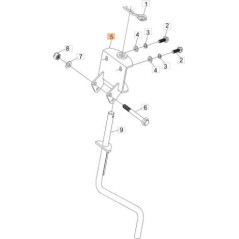 SEDE AMMORTIZZATORE ORIGINALE EMAK L66151207 | NewgardenParts.com