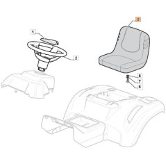 ASIENTO ORIGINAL EMAK G125722463E0 | NewgardenParts.com