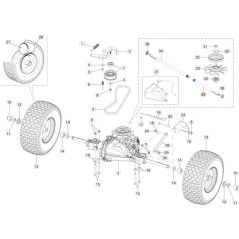 ARBRE D'ESSIEU EMAK ORIGINAL 68130293R | NewgardenParts.com