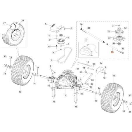 ARBRE D'ESSIEU EMAK ORIGINAL 68130293R | NewgardenParts.com