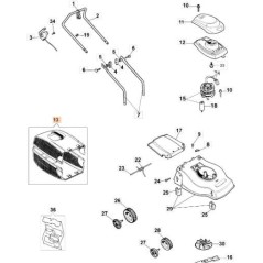 ORIGINAL HALBABTROPFFLÜGEL EMAK 66050058R | NewgardenParts.com