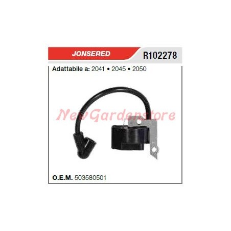 Bobina di accensione JONSERED motosega 2041 2045 2050 503580501 | NewgardenParts.com