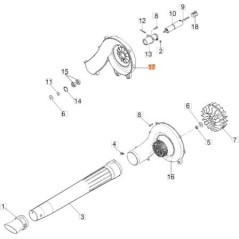 SEMIVOLUTE L.MOT. GR 2011 ORIGINAL EMAK 61370345R | NewgardenParts.com