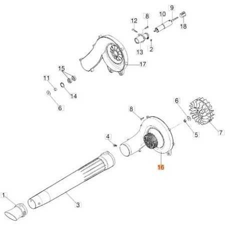 SEMIVOLUTA L.BLOWING GR ORIGINAL EMAK 61370346R | NewgardenParts.com