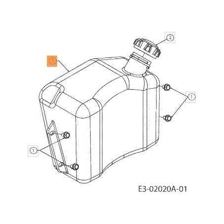 ORIGINAL TANK EMAK C7510818D | NewgardenParts.com