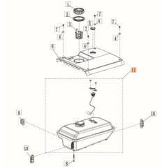 ORIGINAL TANK EMAK L66152709 | NewgardenParts.com