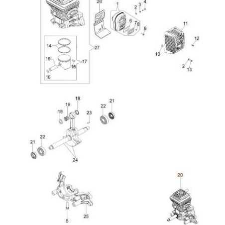 SHORT BLOCK ORIGINAL EMAK 55022022R | NewgardenParts.com