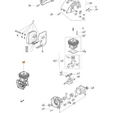 SHORT BLOCK ORIGINAL EMAK 61252075BR | NewgardenParts.com