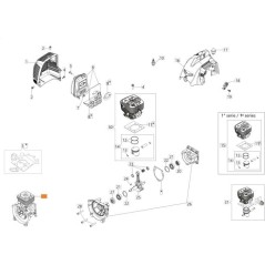 SHORT BLOCK ORIGINAL EMAK 61290099R | NewgardenParts.com