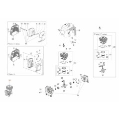 SHORT BLOCK ORIGINAL EMAK 61330242R | NewgardenParts.com