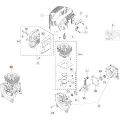 KURZBLOCK ORIGINAL EMAK 61352061ER | NewgardenParts.com