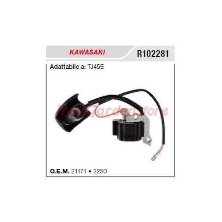 Ignition coil KAWASAKI brushcutter engine TJ45 E R102281 | NewgardenParts.com