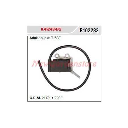 Ignition coil KAWASAKI brushcutter TJ53E R102282 | NewgardenParts.com